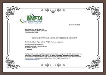 ANBA SCAC CODE